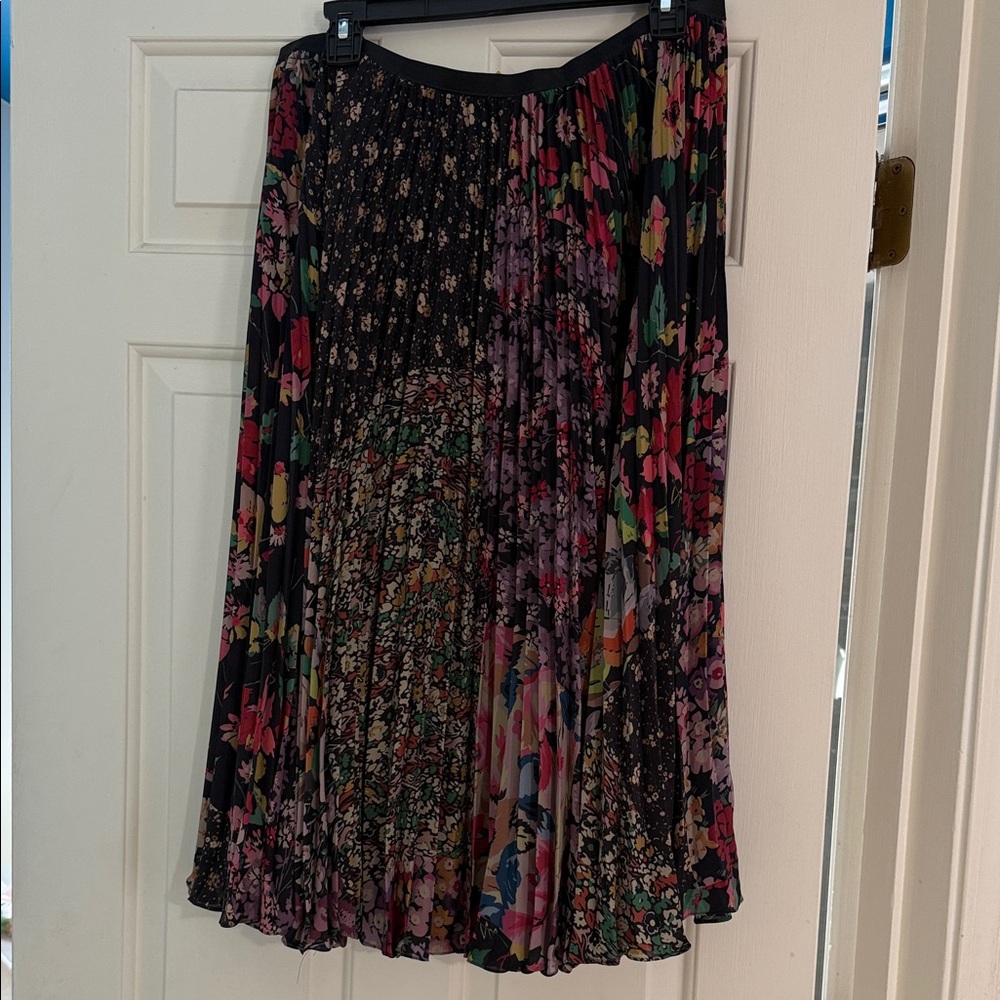Polo by Ralph Lauren Multicolor Floral A-Line Skirt - Picture 3 of 4
